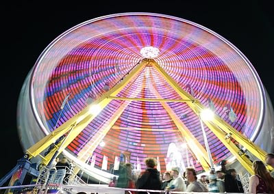 Long Exposure Ferris Wheel